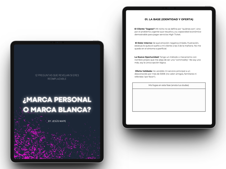 Checklist marca personal